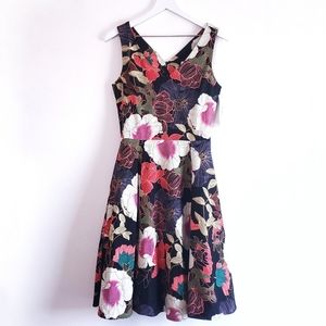 Eva Rose Vera Fit & Flare Floral Dress